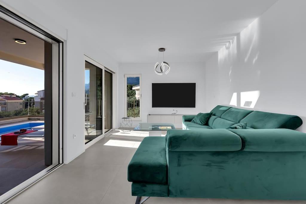 Apartman Delux With Private Pool - Makarska Exklusiv ทูแชพี ภายนอก รูปภาพ