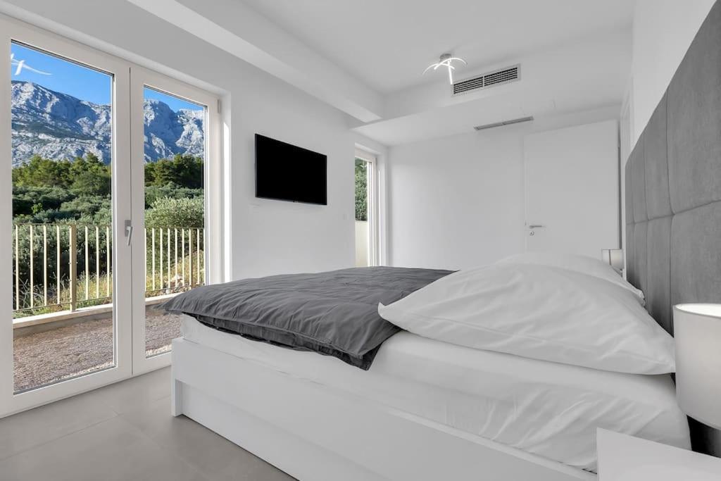 Apartman Delux With Private Pool - Makarska Exklusiv ทูแชพี ภายนอก รูปภาพ
